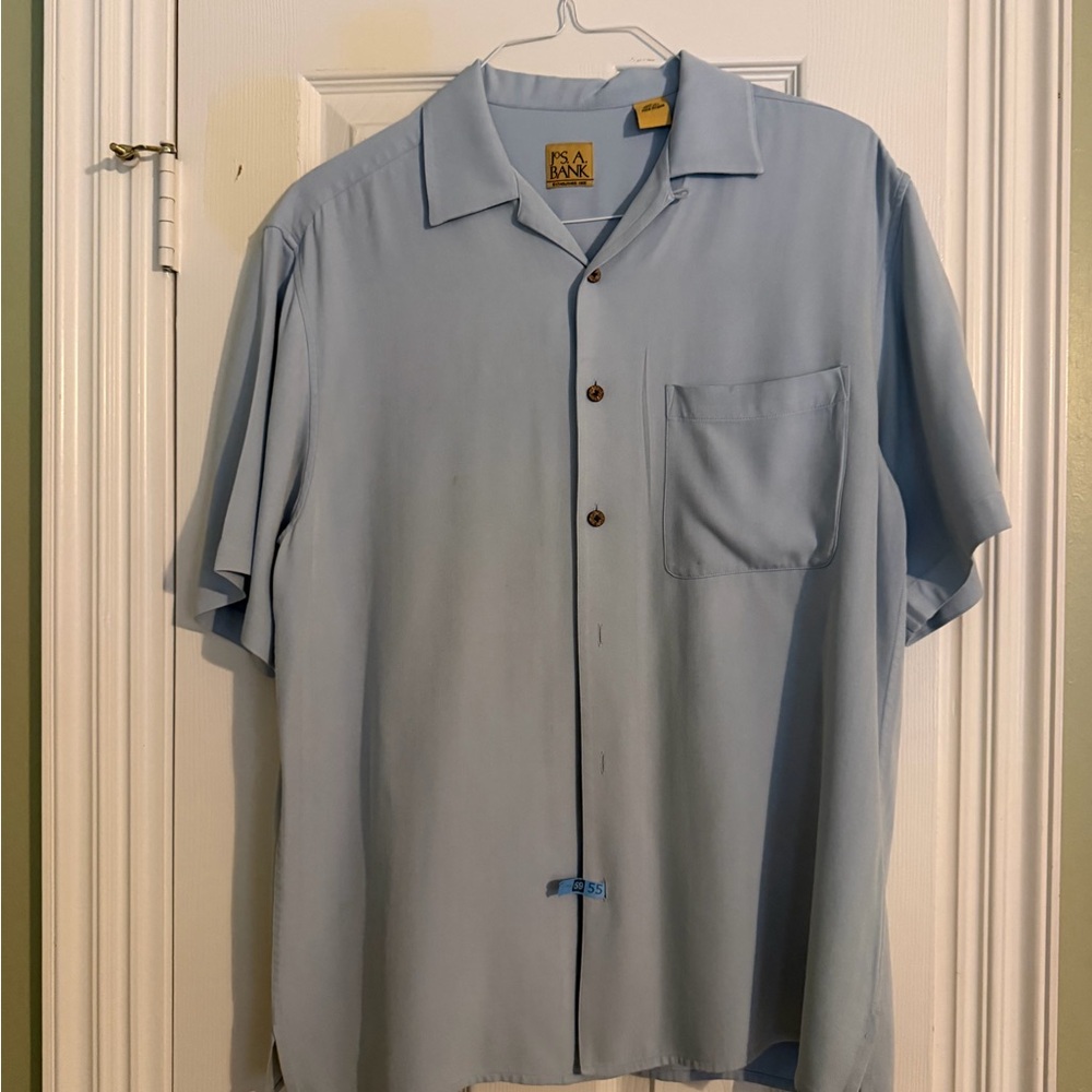 Jos A Bank Light Blue Men's Shirt